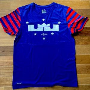 Nike Lebron James shirt.